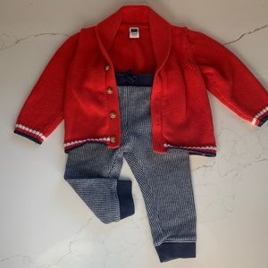 Janie and Jack Cardigan Set